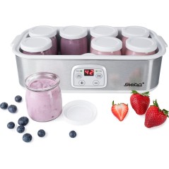 Steba JM 3 Yoghurtmaskine 30W Rustfrit stål/hvid